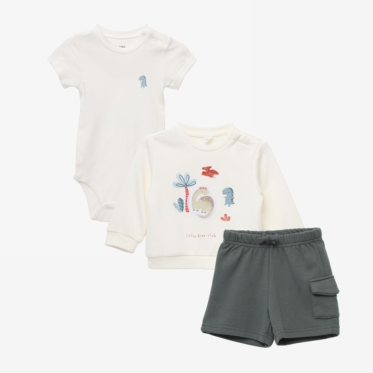 YAMP - Conjunto Bebé Niño Algodón 3 Piezas Yamp