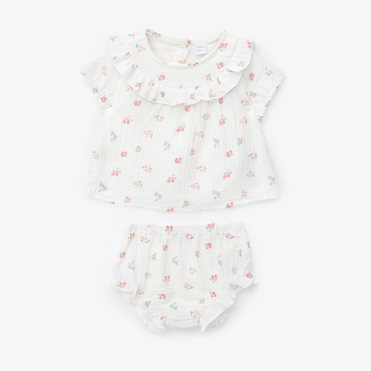 YAMP - Conjunto Bebé Niña Algodón 2 Piezas Yamp