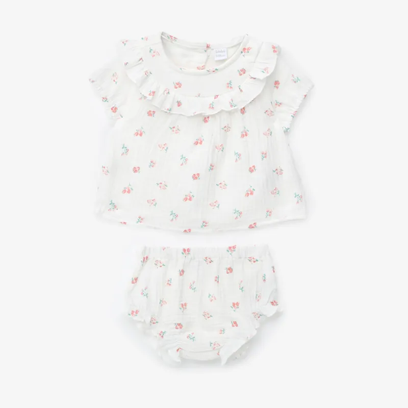 YAMP - Conjunto Bebé Niña Algodón 2 Piezas Yamp