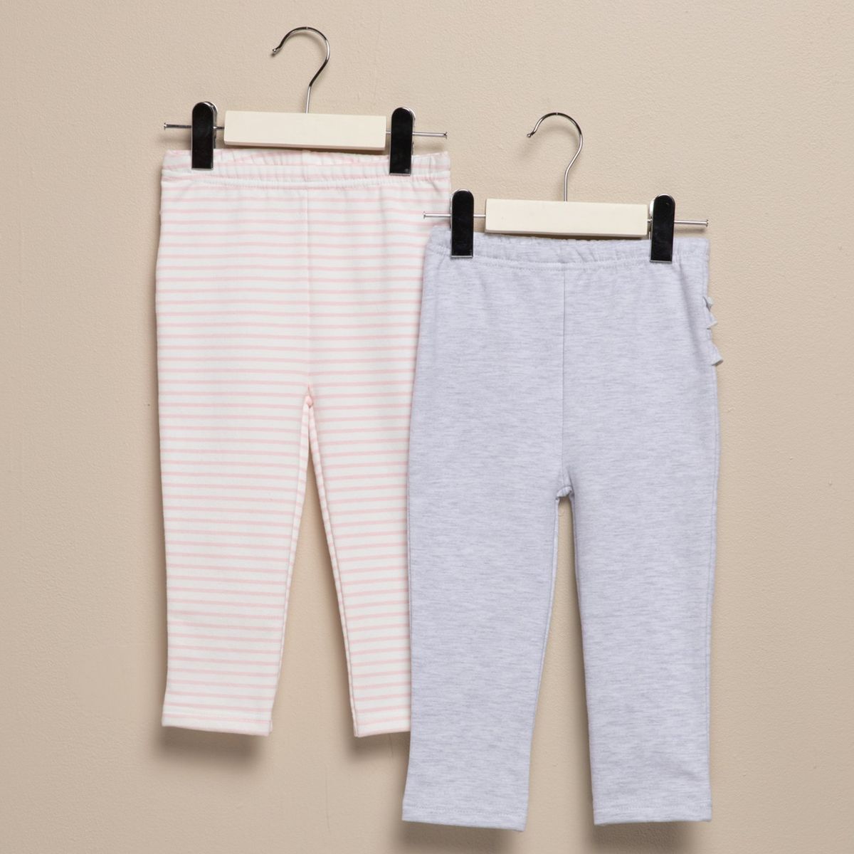 YAMP - Pantalón Bebé Niña Pack X2 Algodón Yamp