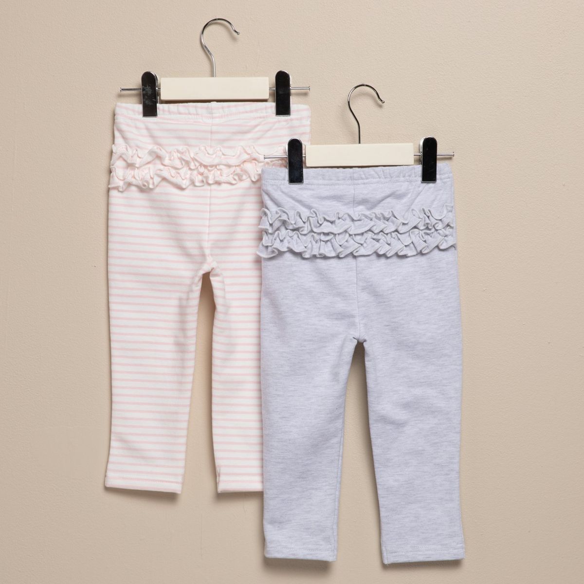 YAMP - Pantalón Bebé Niña Pack X2 Algodón Yamp