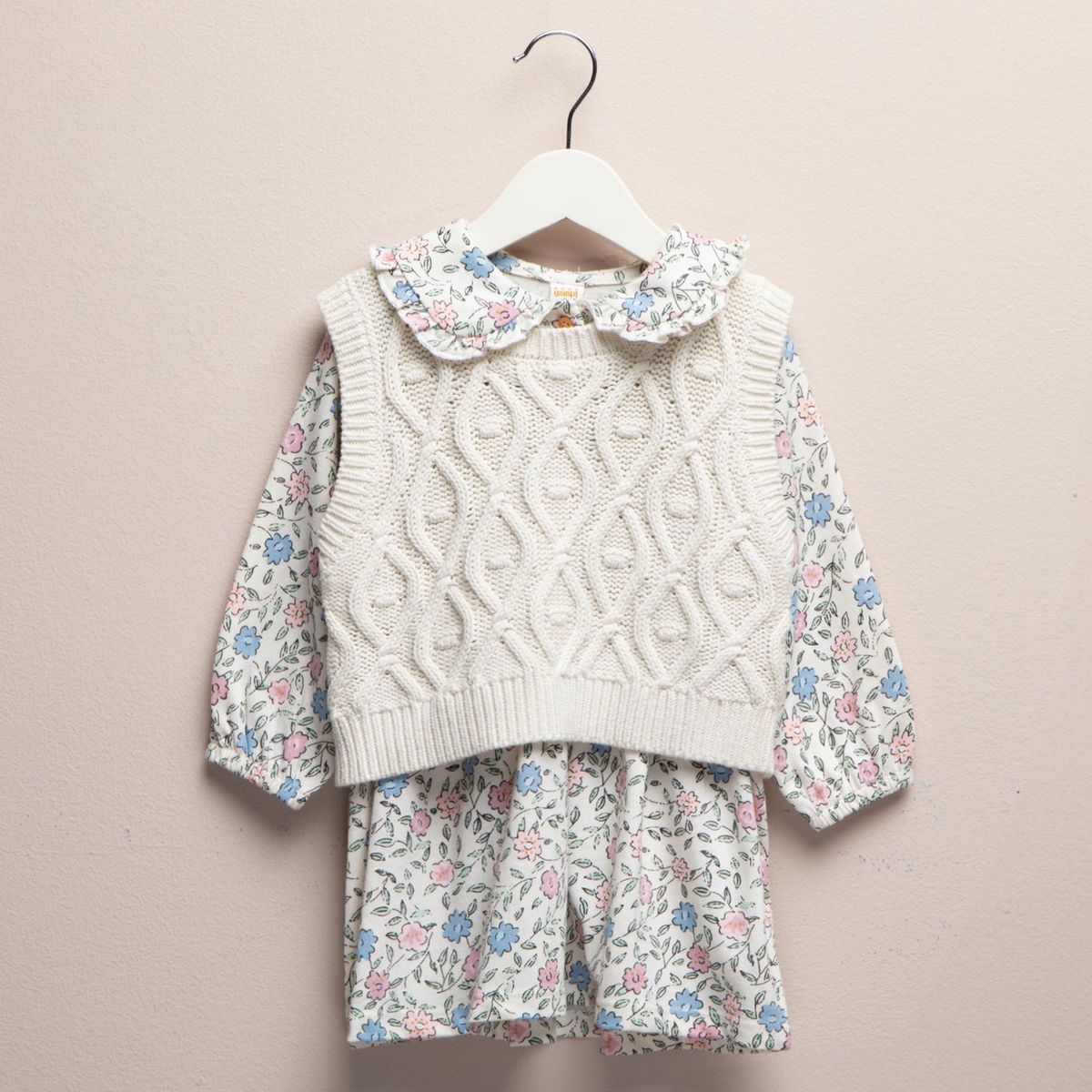 YAMP - Conjunto Bebé Niña Algodón Yamp