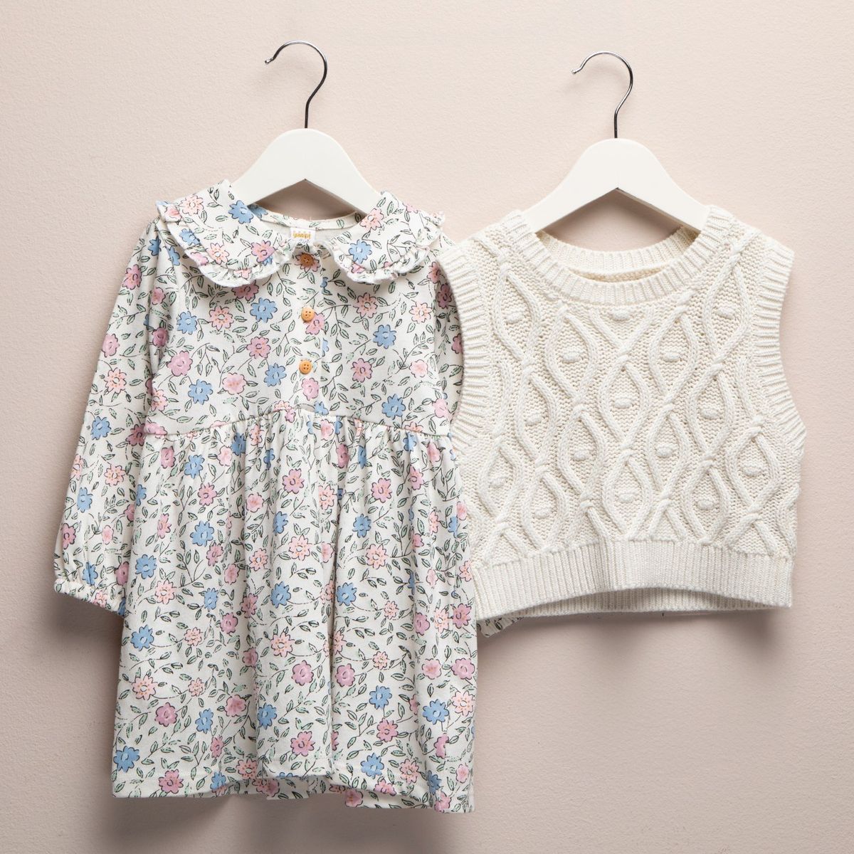 YAMP - Conjunto Bebé Niña Algodón Yamp