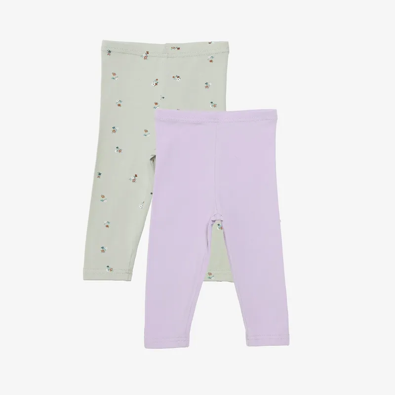 YAMP - Legging Bebé Niña Pack X2 Algodón Yamp