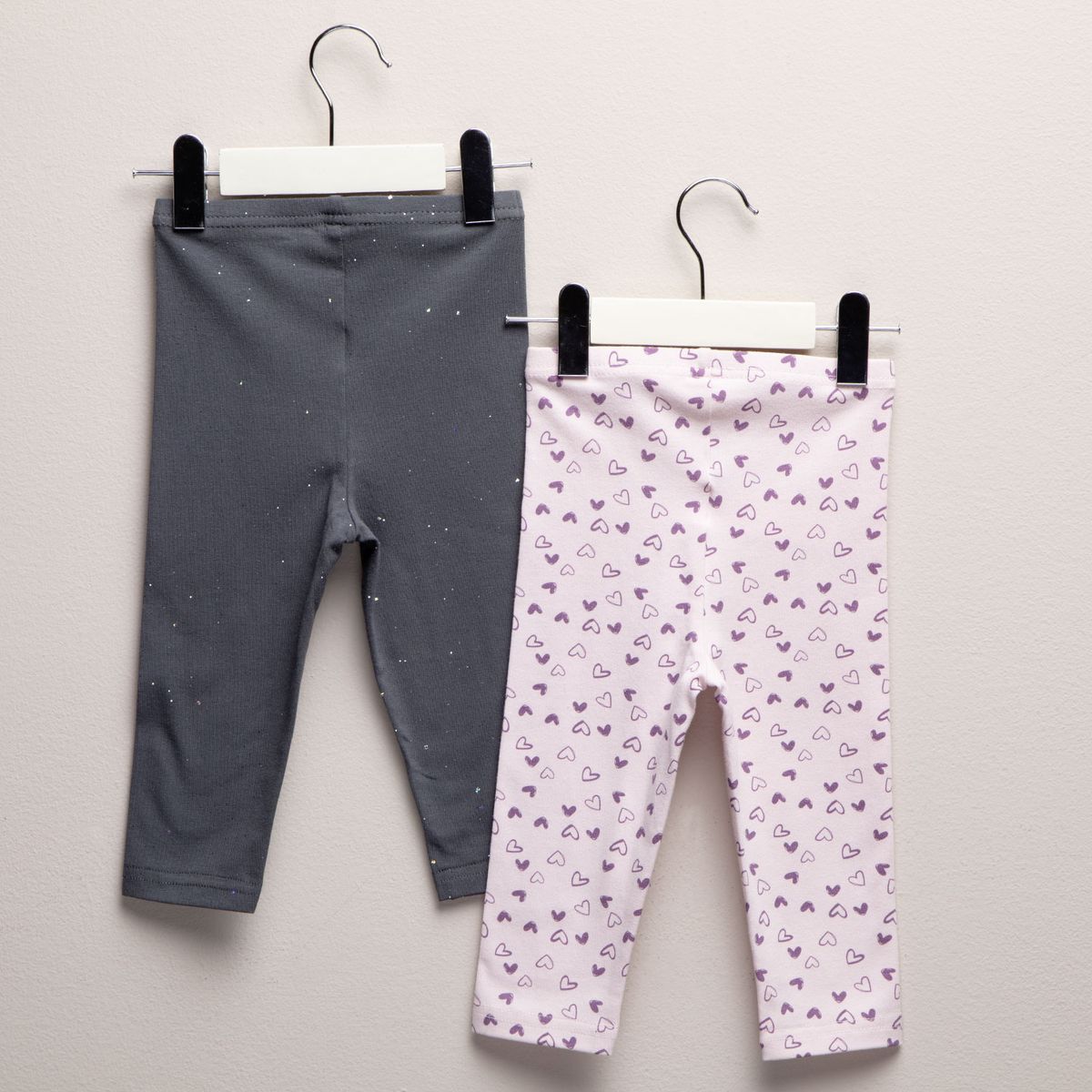 YAMP - Legging Bebé Niña Pack X2 Algodón Yamp