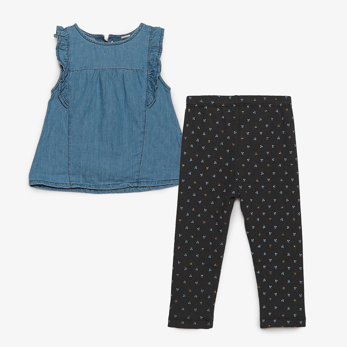 YAMP - Conjunto Bebé Niña Algodón Yamp