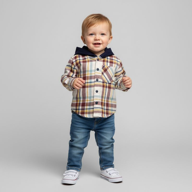 YAMP - Camisa Bebé Niño Algodón Yamp