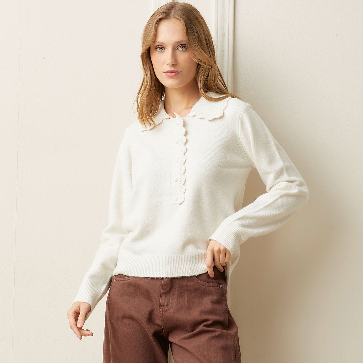 BASEMENT - Chompa Casual Mujer Basement