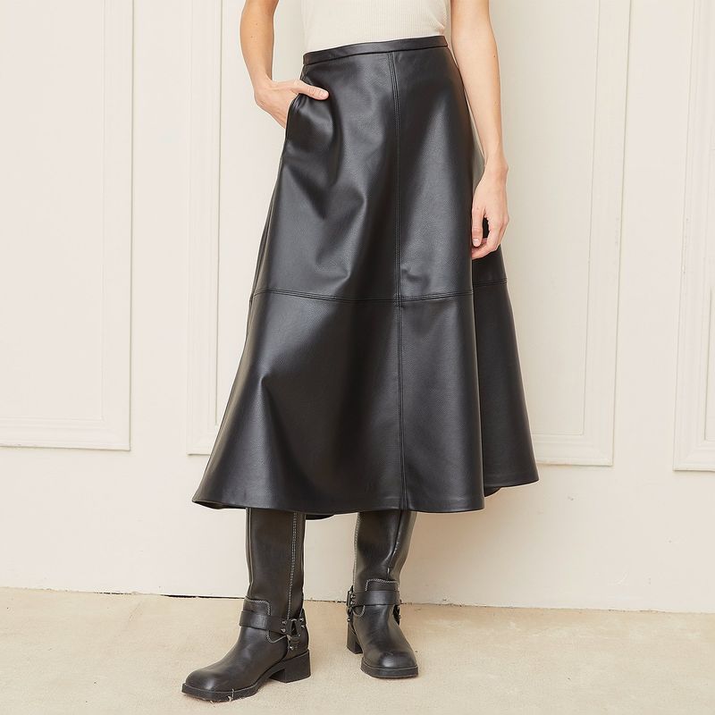 BASEMENT - Falda Larga Casual Mujer Basement