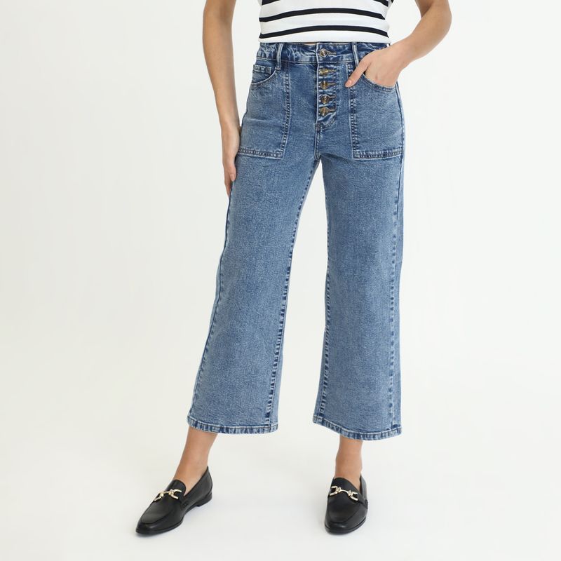 BASEMENT - Jean Algodón Mujer Basement