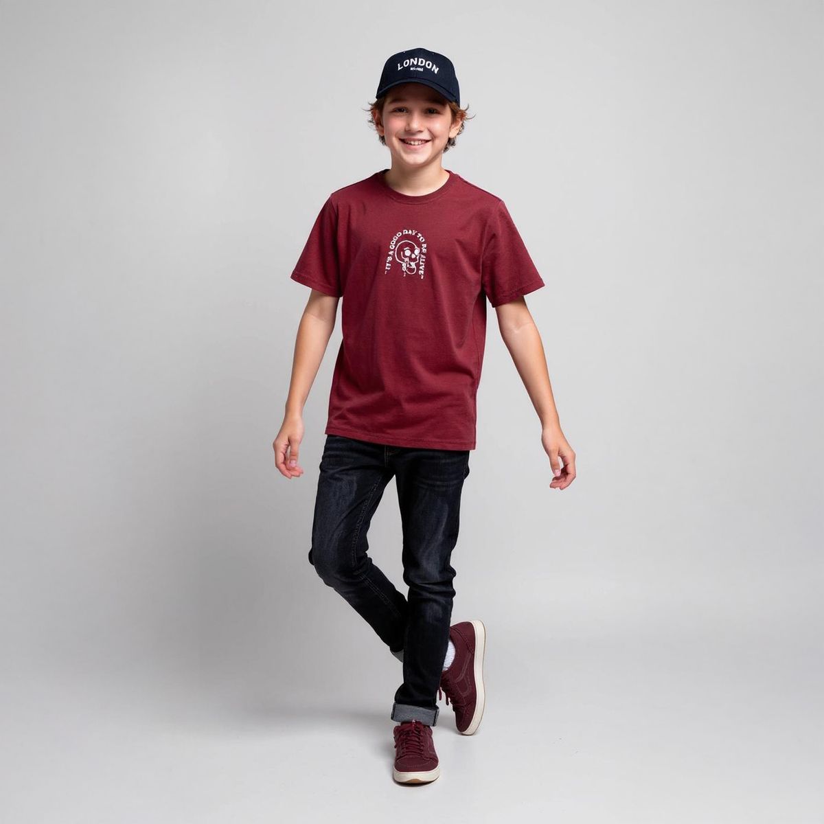 FEDERATION - Polo Niño Más Gorro Algodón Federation