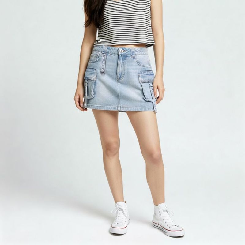 ELEVEN - Falda Niña Algodón Eleven