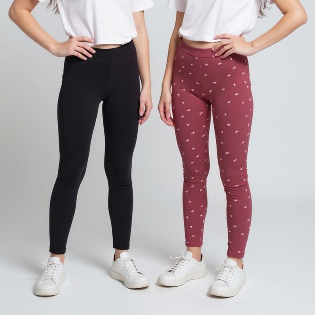 ELEVEN - Legging Niña Pack X2 Algodón Eleven