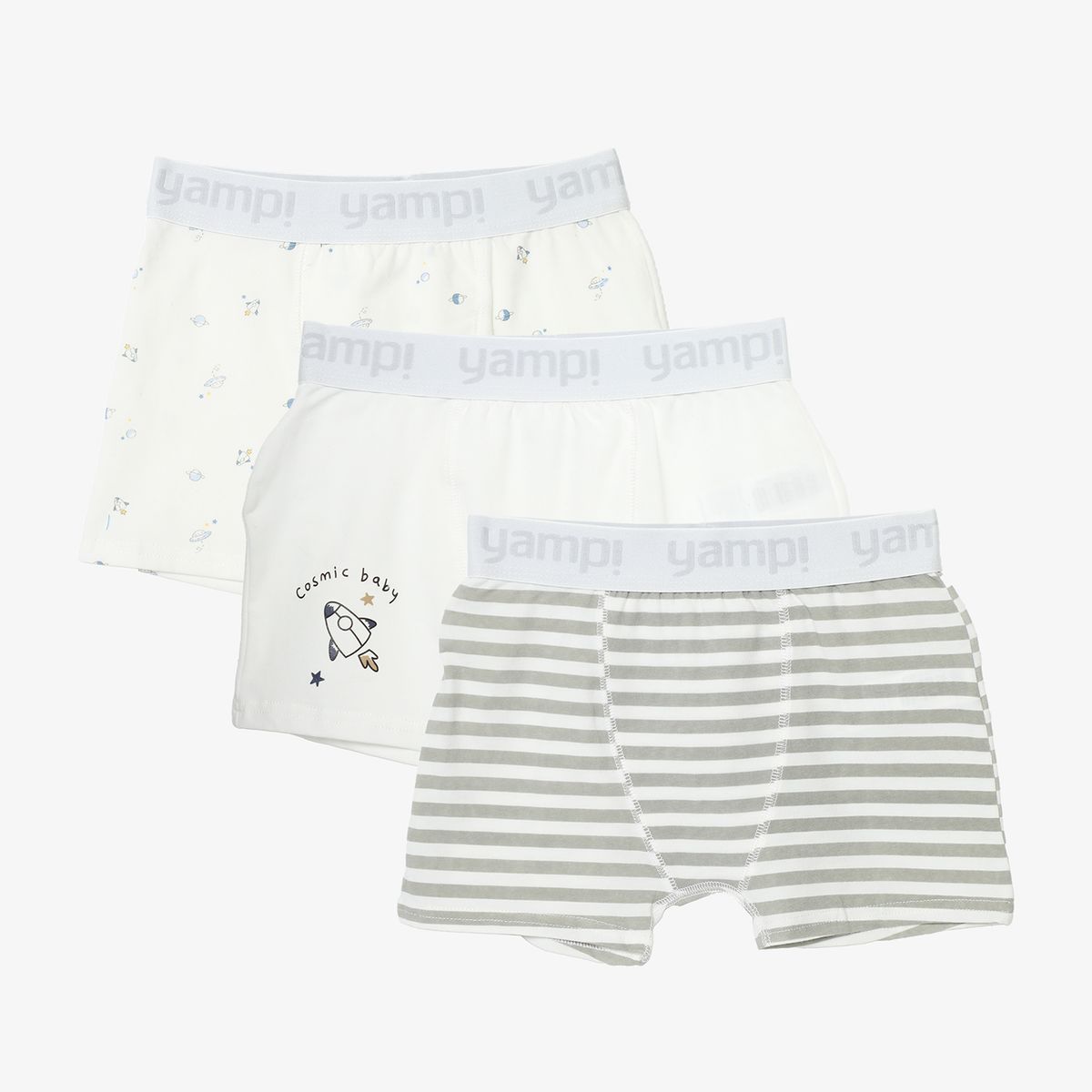 YAMP - Boxer Niño Algodón Pack X3 Yamp