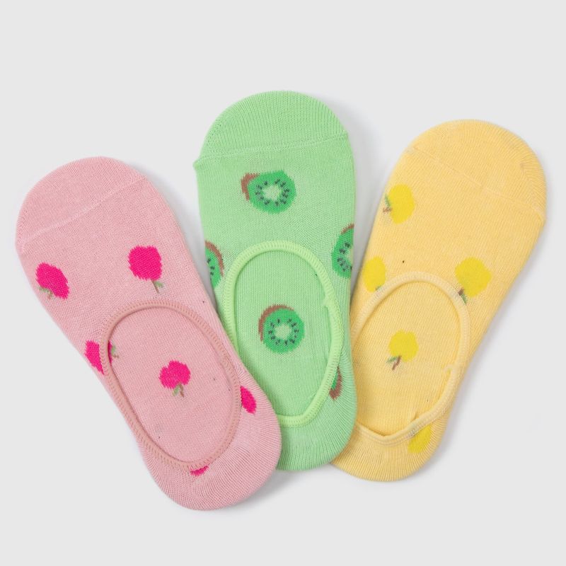 YAMP - Pack X3 Medias No Show Niño Algodón Niña Algodón Yamp  