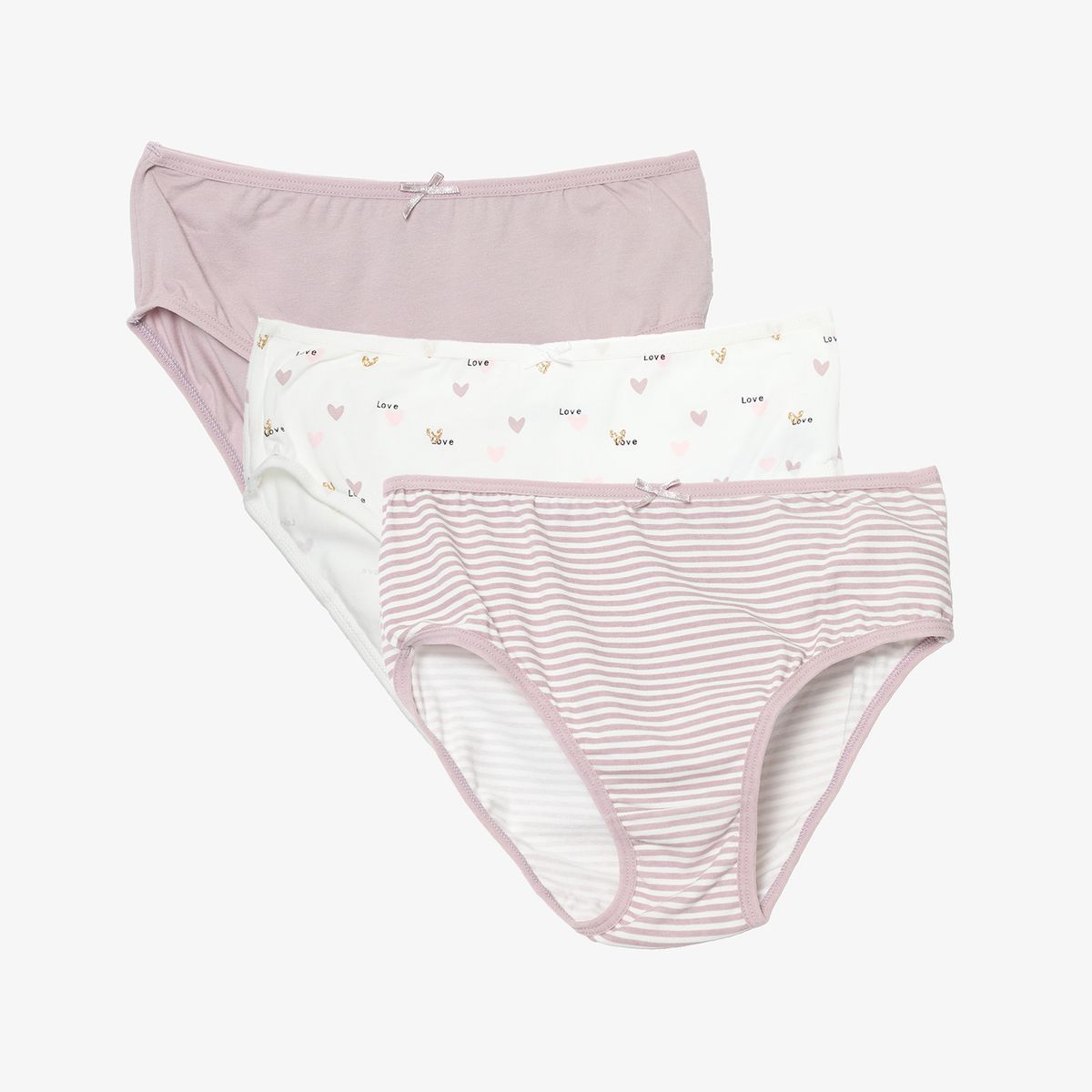 ELEVEN - Calzones Niña Algodón Pack X3 Eleven