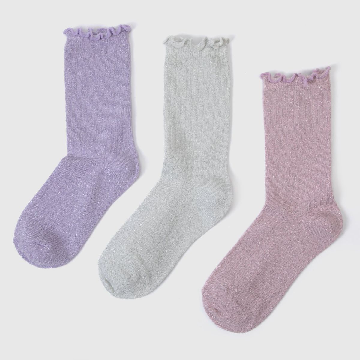 ELEVEN - Medias Largas Niña Pack X3 Algodón Eleven