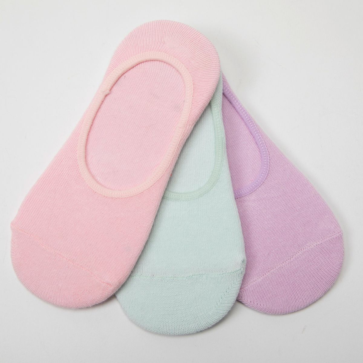 YAMP - Pack X3 Medias No Show Niño Algodón Niña Algodón Yamp  