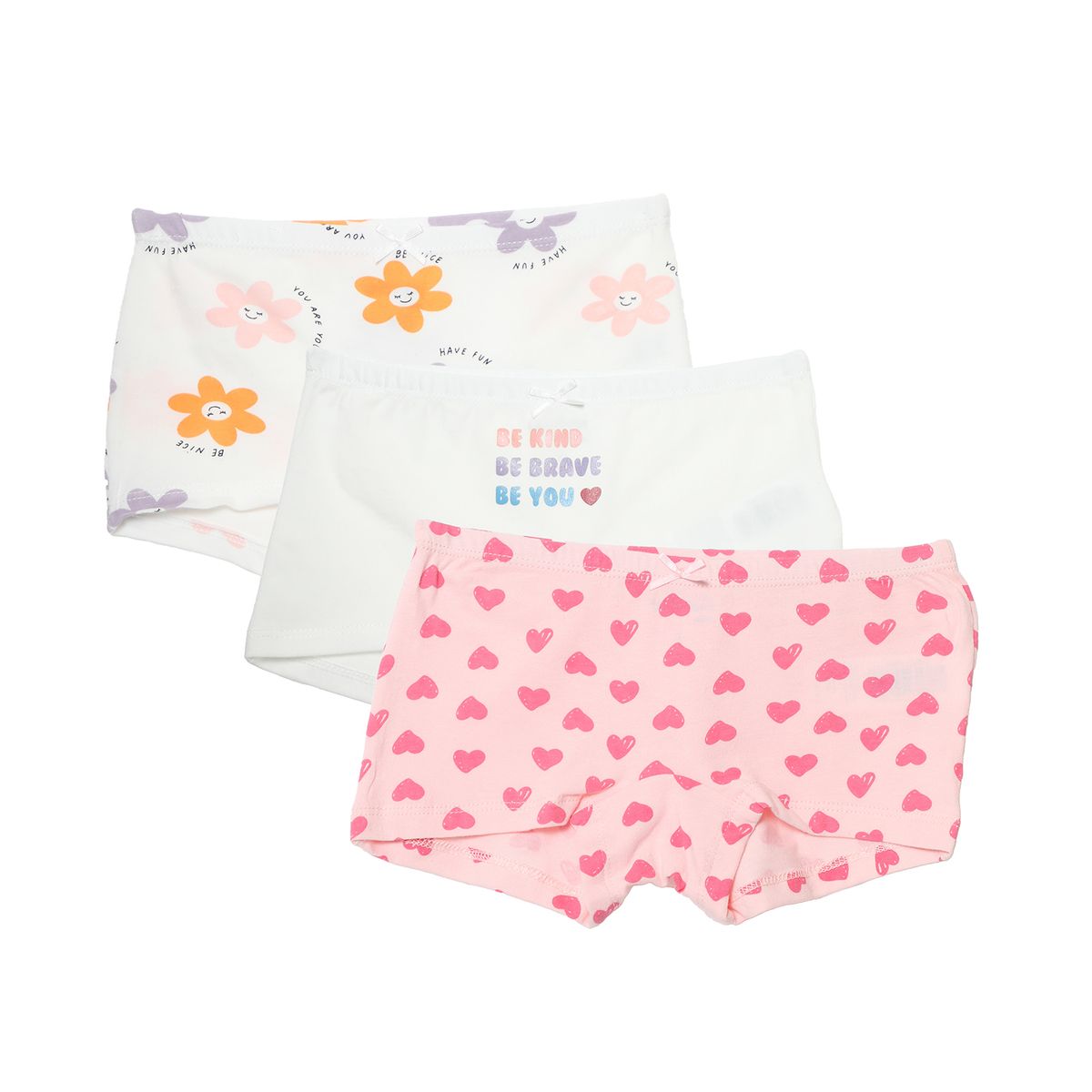 YAMP - Calzones Niña Algodón Pack X3 Yamp