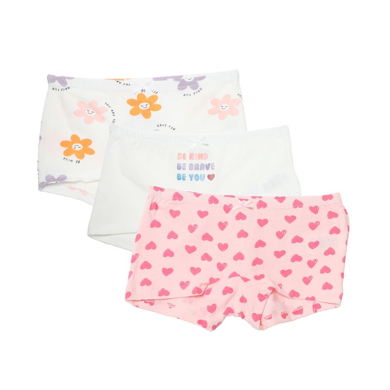 YAMP - Calzones Niña Algodón Pack X3 Yamp