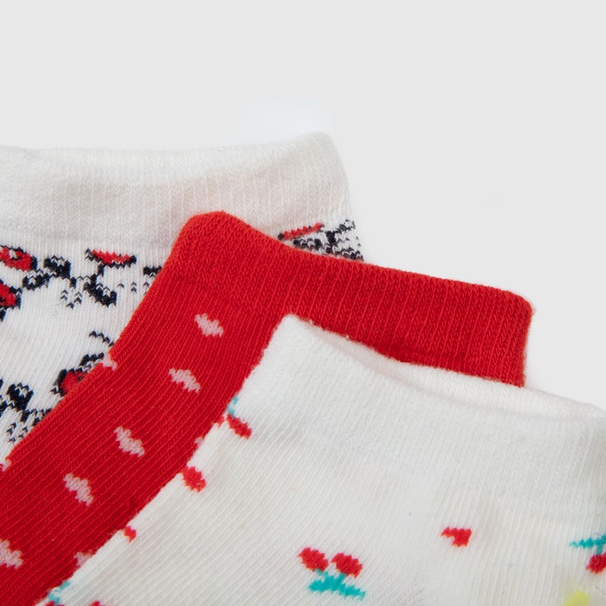 YAMP - Pack X3 Medias Cortas Niña Algodón Yamp