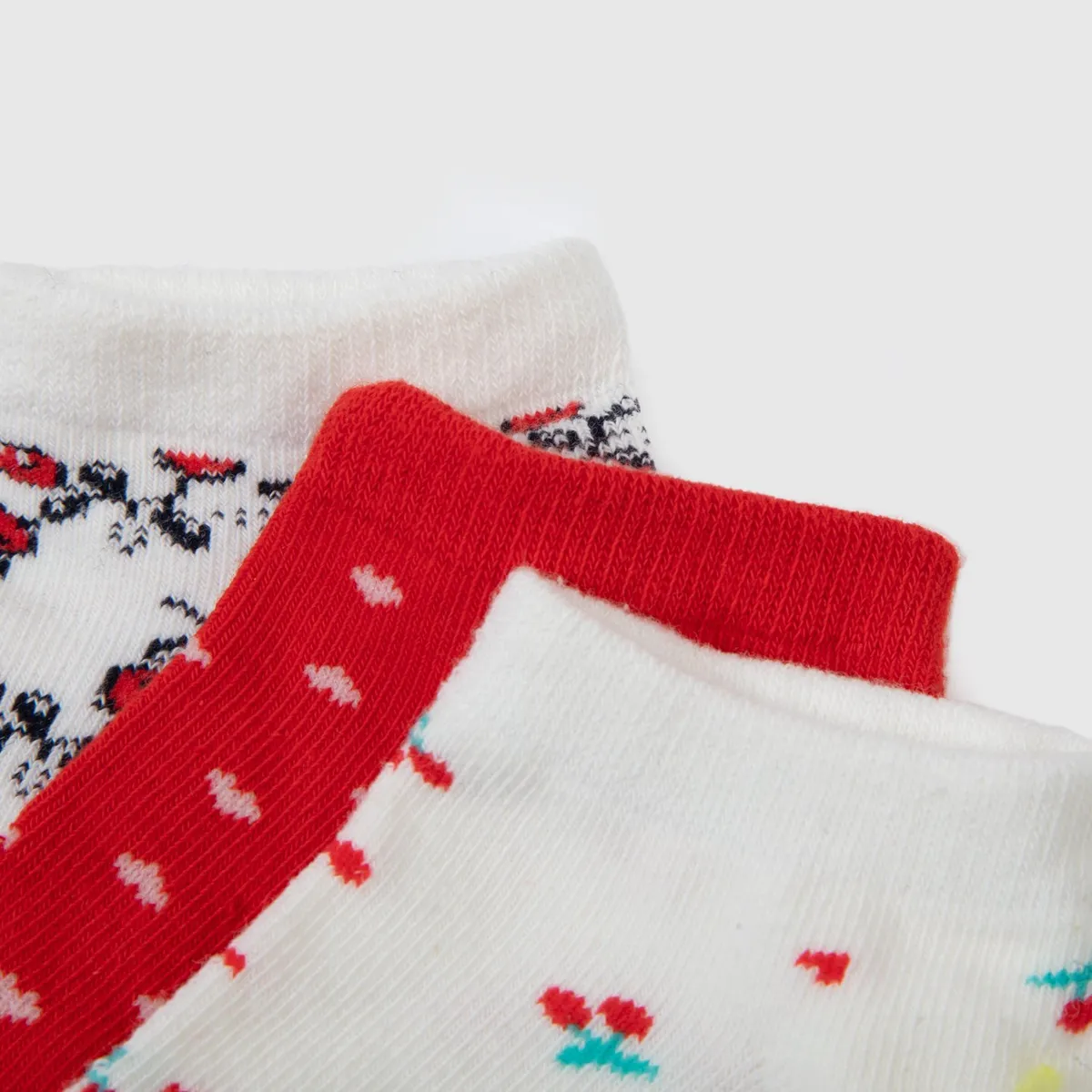 YAMP - Pack X3 Medias Cortas Niña Algodón Yamp  