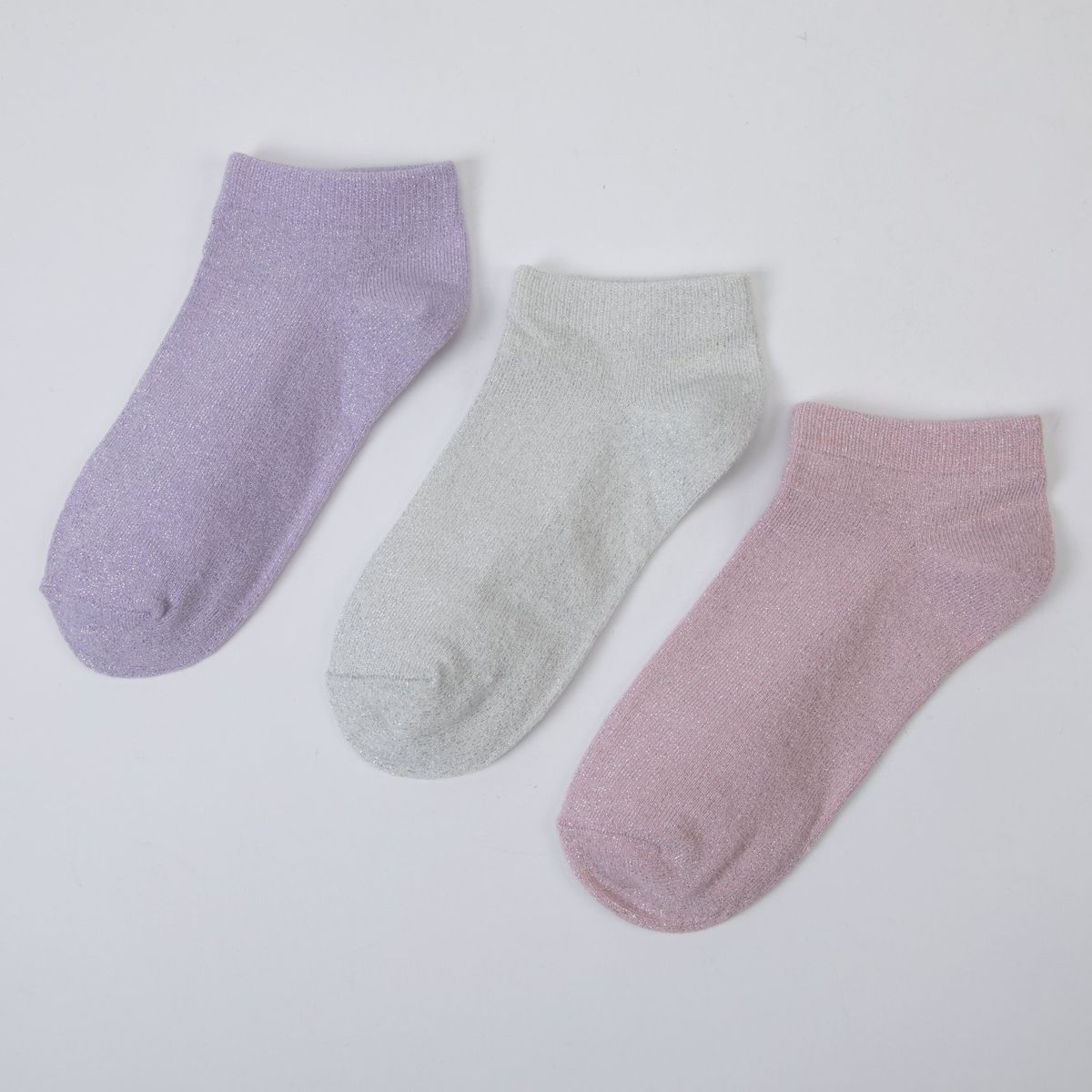 ELEVEN - Pack X3 Medias Cortas Niña Algodón Eleven  