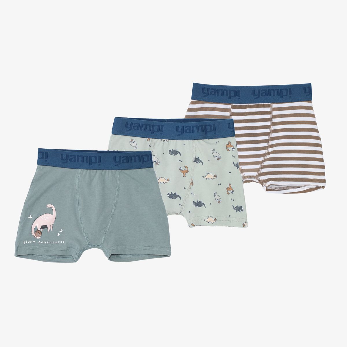 YAMP - Boxer Niño Algodón Pack X3 Yamp