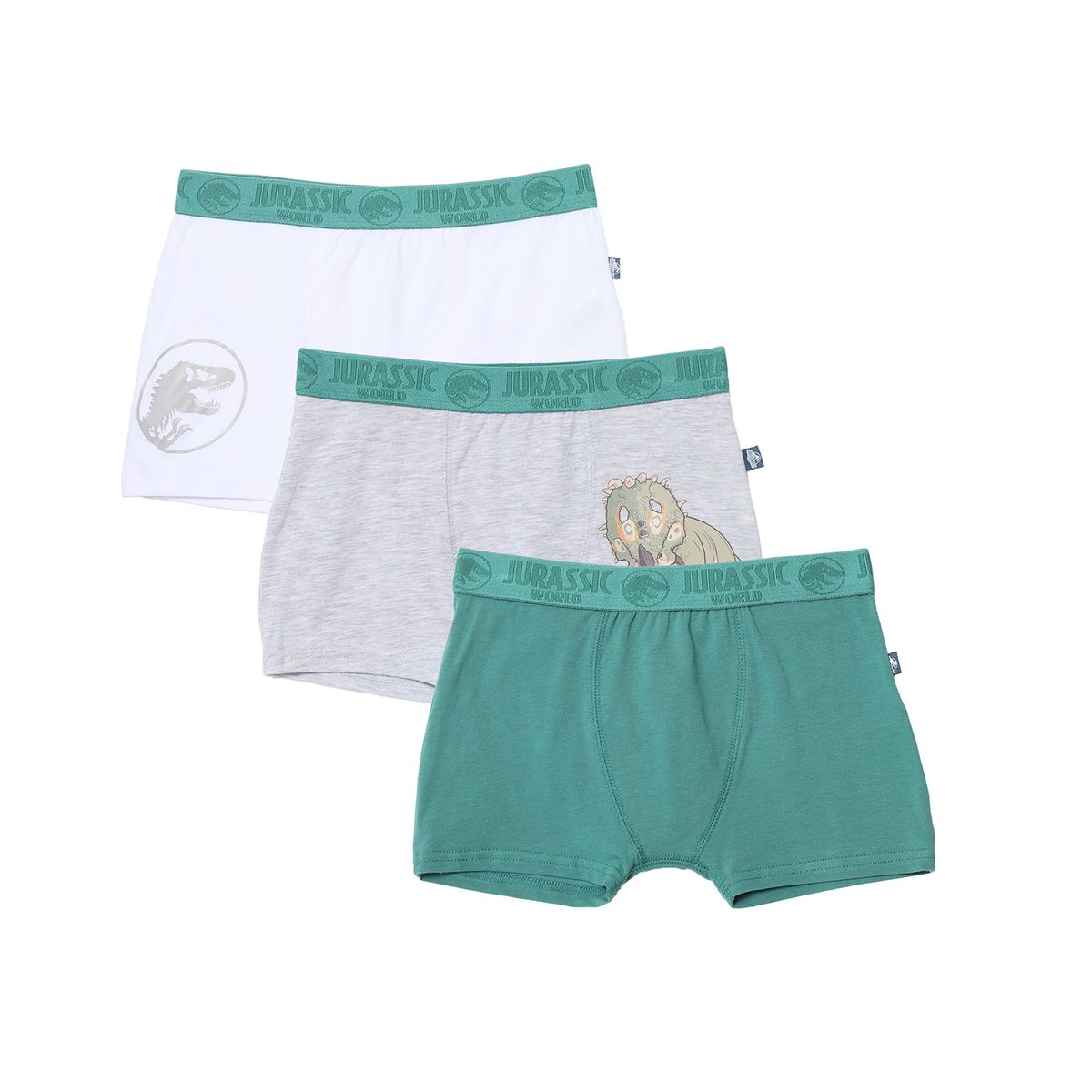 JURASSIC WORLD - Boxer Niño Algodón Pack X3 Jurassic World