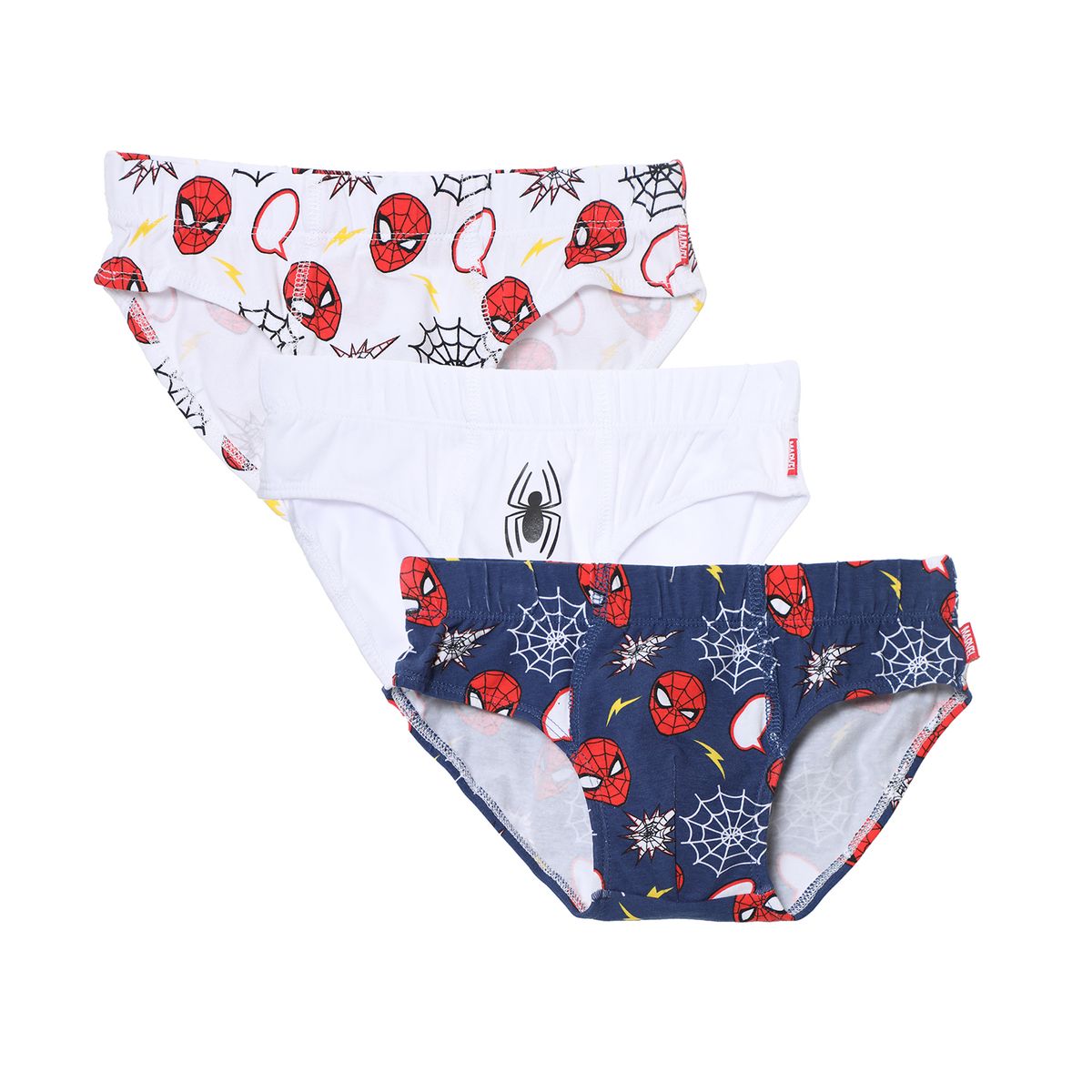 SPIDERMAN - Calzoncillo Niño Algodón Pack X3 Spider-man
