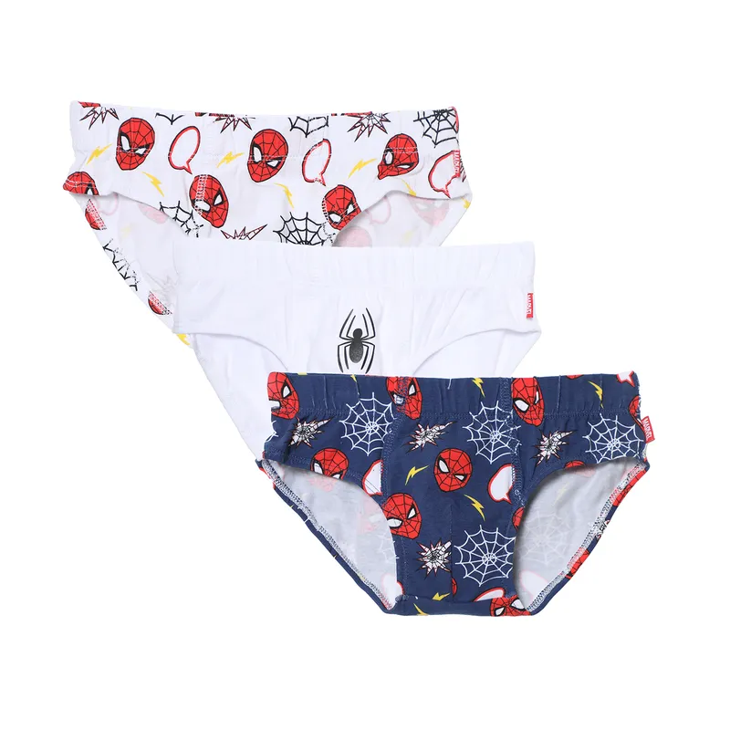 SPIDERMAN - Calzoncillo Niño Algodón Pack X3 Spider-man