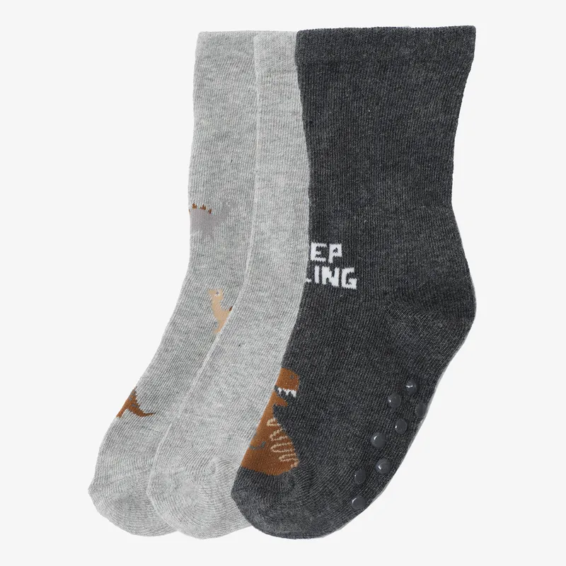 YAMP - Medias Largas Niño Pack X3 Algodón Yamp