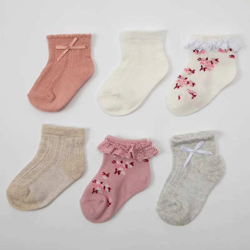 YAMP - Medias Bebé Niña Pack X3 Algodón Yamp