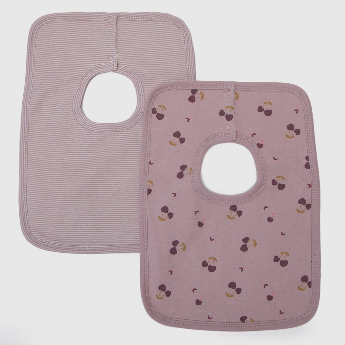 YAMP - Babero Bebé Niña Pack X2 Algodón Yamp