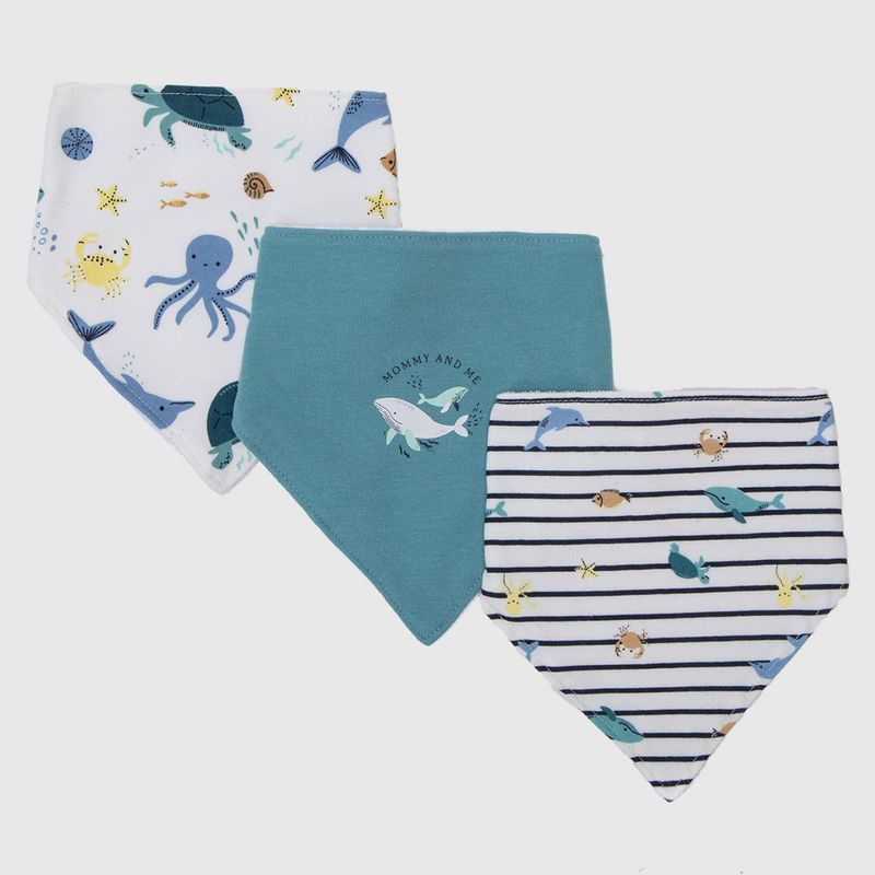 YAMP - Babero Bebé Niño Niña Pack X3 Yamp