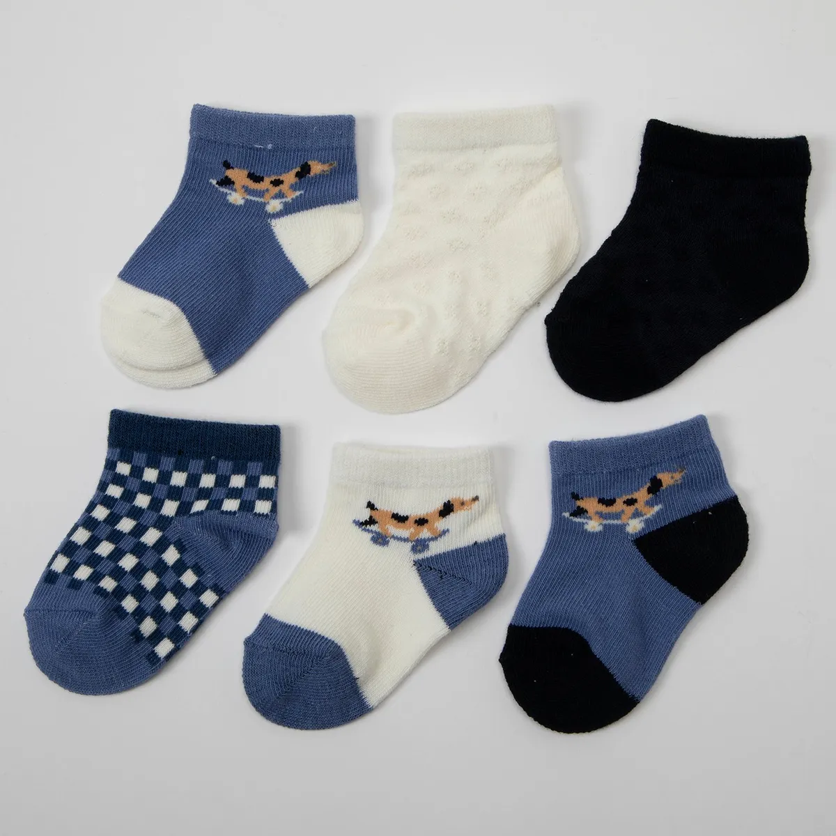 YAMP - Medias Bebé Niña Pack X6 Algodón Yamp