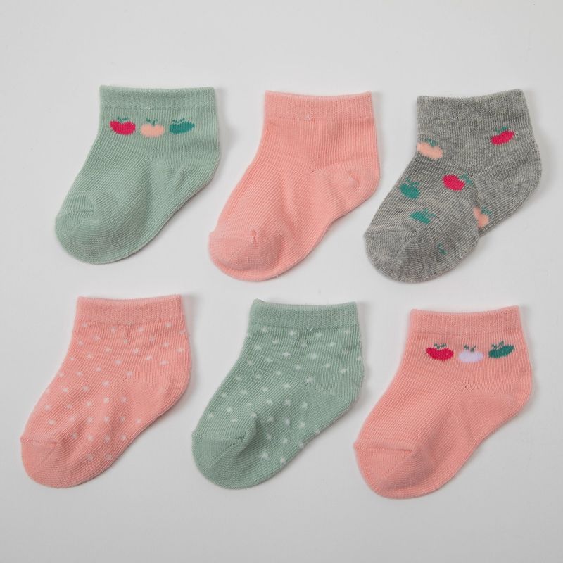 YAMP - Medias Bebé Niña Pack X6 Algodón Yamp