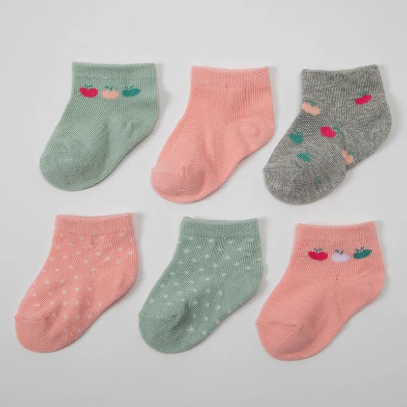 YAMP - Medias Bebé Niña Pack X6 Algodón Yamp