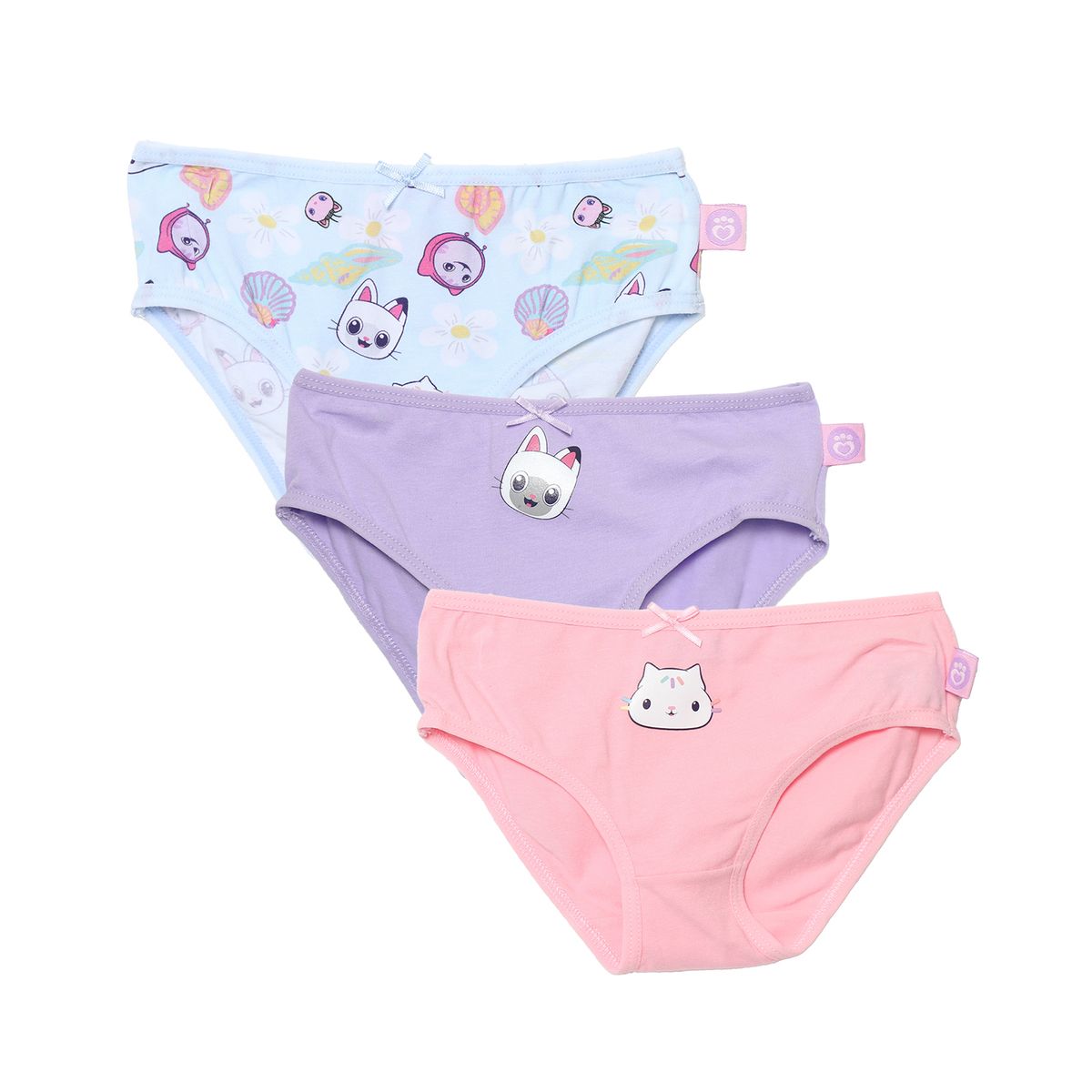 LA CASA DE GABBY - Calzones Niña Pack X3 Gabbys Dollhouse