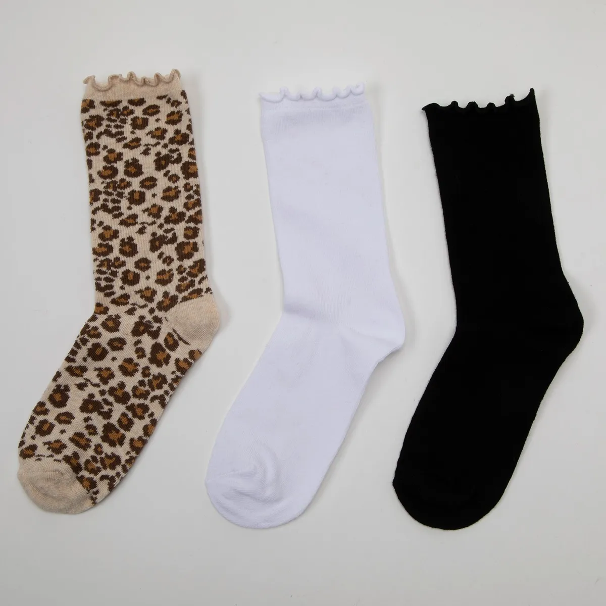 ELEVEN - Pack X3 Medias Largas Niña Algodón Eleven  