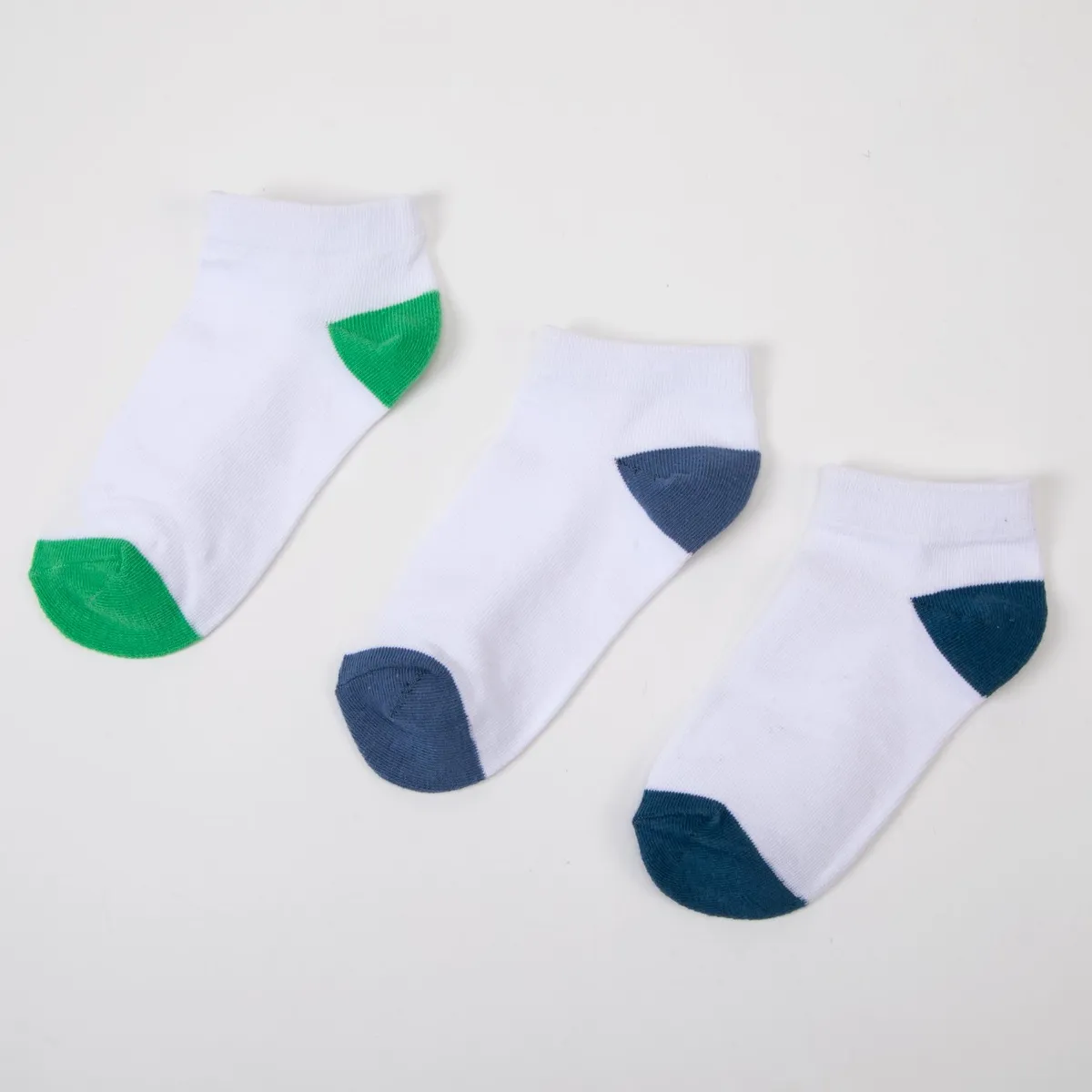 FEDERATION - Pack X3 Medias Cortas Niño Algodón Niña Algodón Federation  