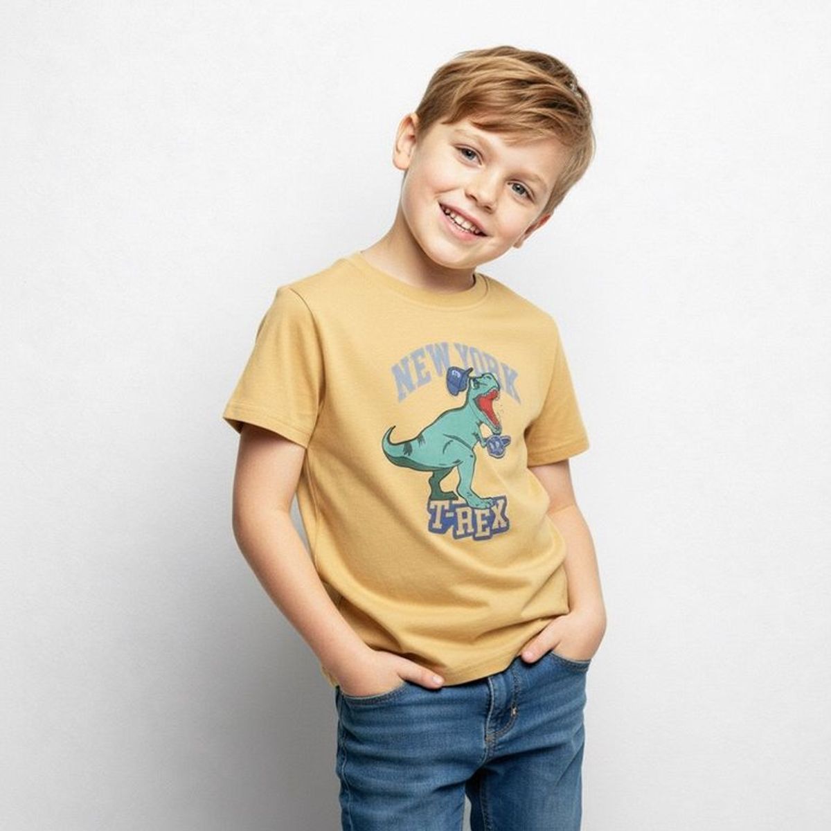 YAMP - Polo Manga Corta Niño Pack X3 Algodón Yamp