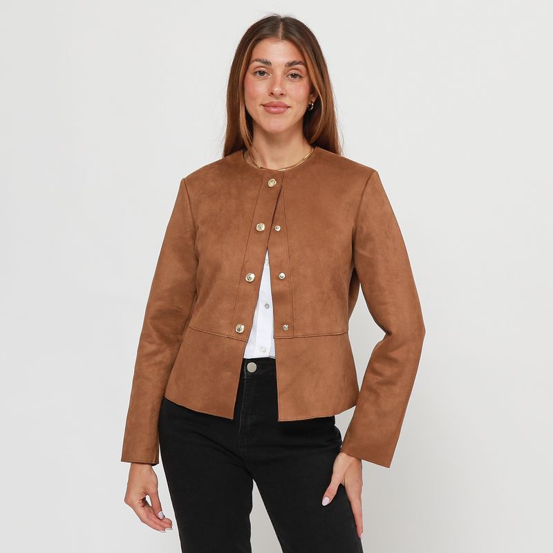 ELLE - Casaca Casual Mujer Elle