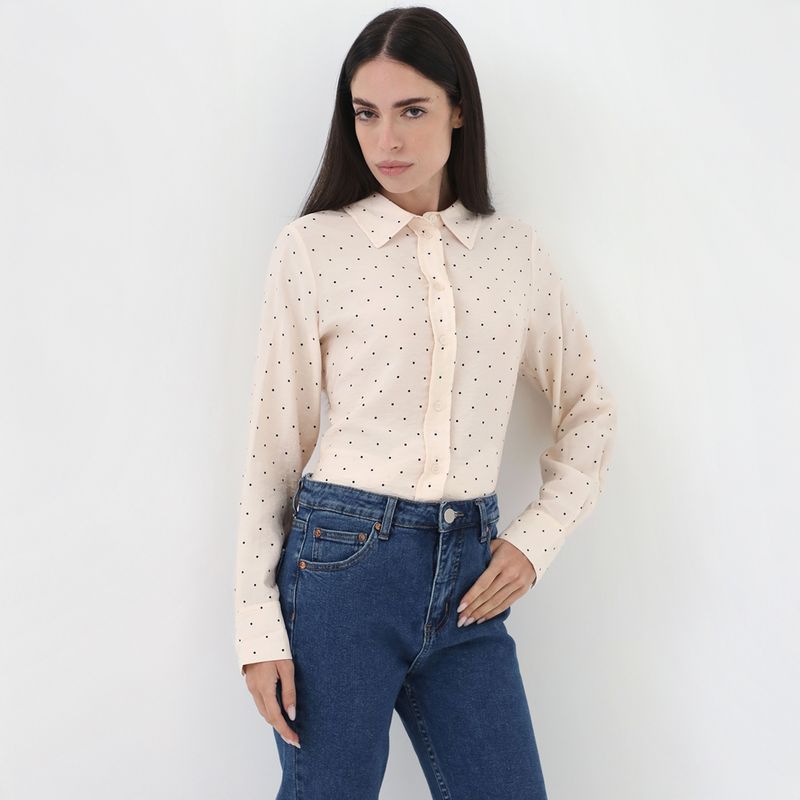 ELLE - Blusa Casual Mujer Elle