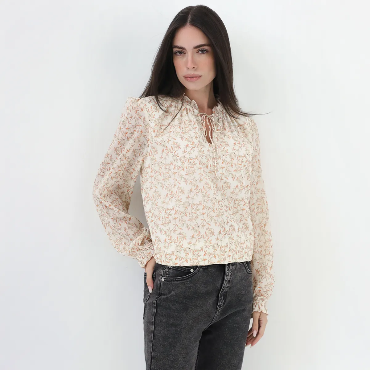 ELLE - Blusa Casual Mujer Elle