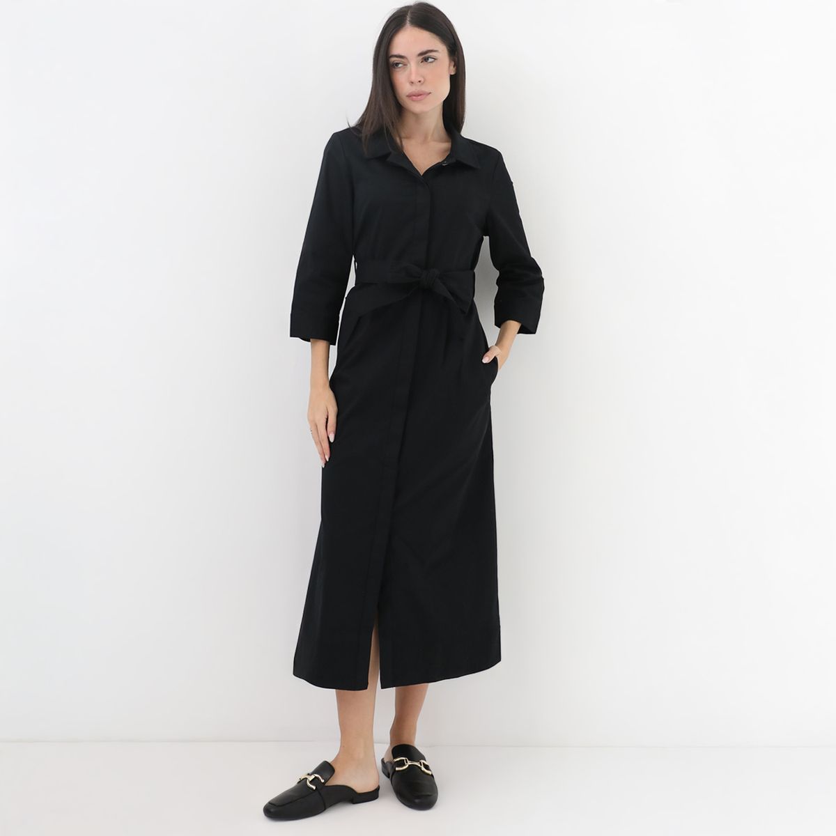 ELLE - Vestido 100% Algodón Mujer Elle