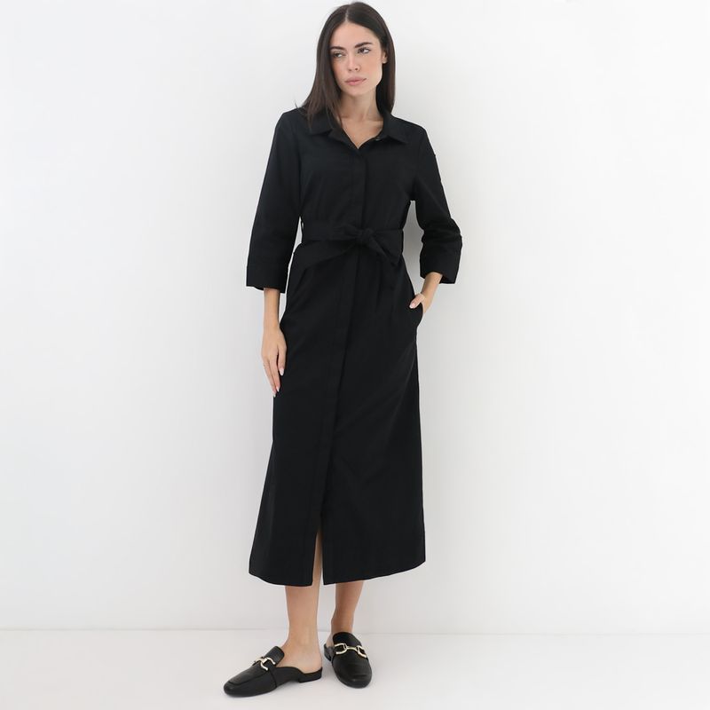 ELLE - Vestido 100% Algodón Mujer Elle