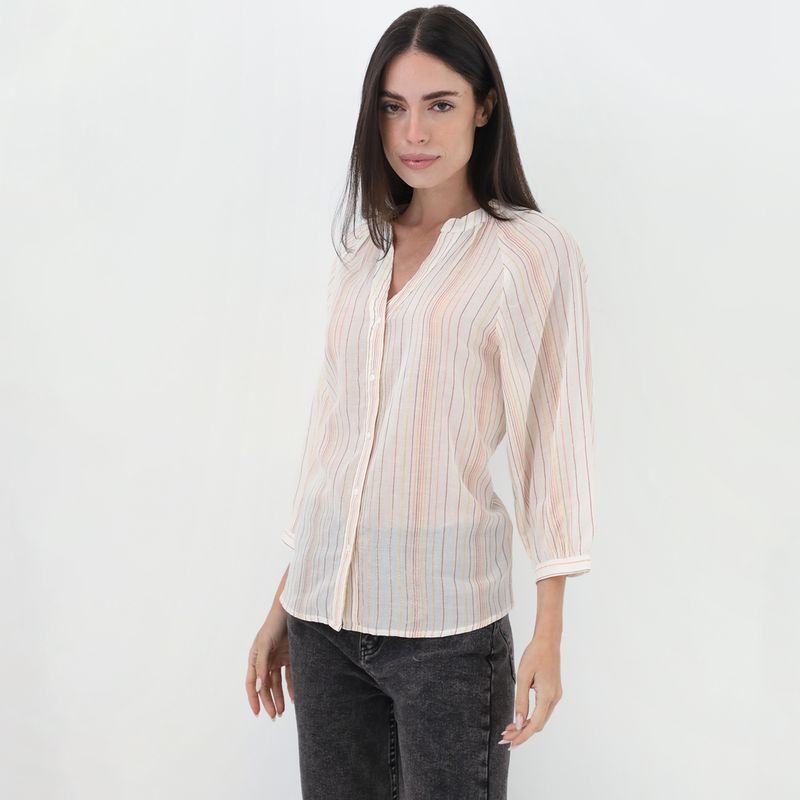 ELLE - Blusa Algodón Mujer Elle