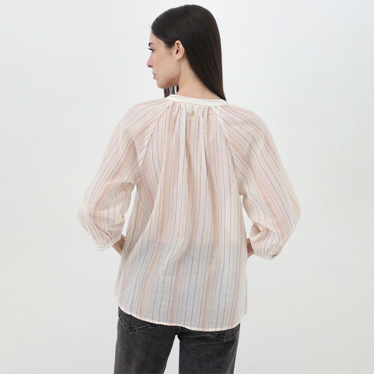 ELLE - Blusa Algodón Mujer Elle