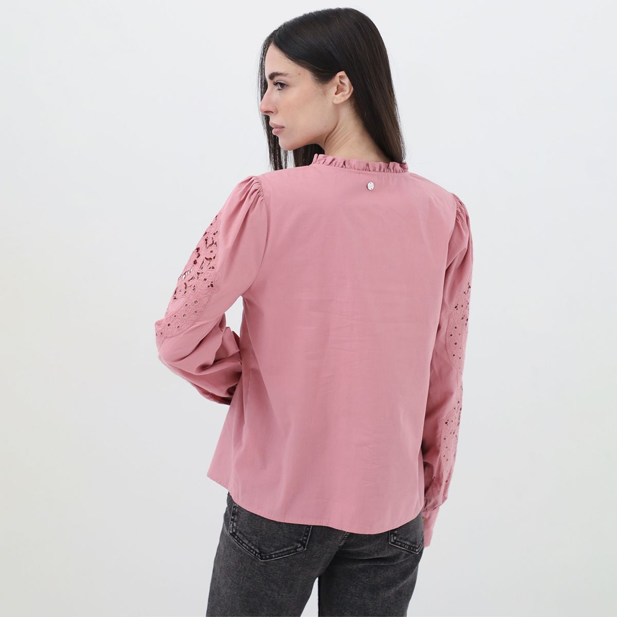 ELLE - Blusa Casual 100% Algodón Mujer Elle